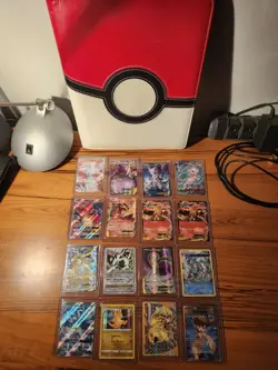 RARE Vintage Pokemon Binder Collection Charizard, Gengar, Mewtwo READ!! - Image 1