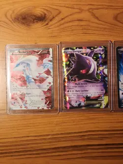 RARE Vintage Pokemon Binder Collection Charizard, Gengar, Mewtwo READ!! - Image 3