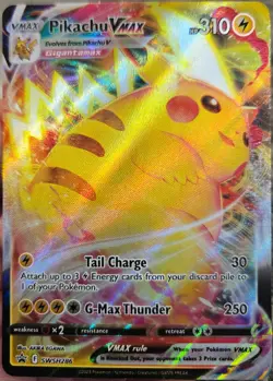 Pokemon TCG Pikachu Vmax Sword & Shield Swsh286 Holo Promo - Image 1