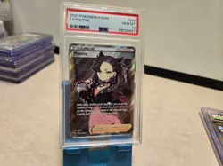 Pokemon TCG Sword & Shield Marnie Full Art Trainer 200/202 PSA 10 - Image 1