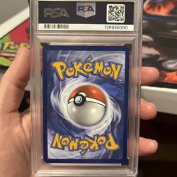 Pokemon TCG Misty's Lapras 194/182 PSA 8 Near Mint Illustration Rare 2025 - Image 4