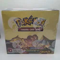 2020 Pokemon Sword & Shield Darkness Ablaze Factory Sealed Booster Box - Image 1