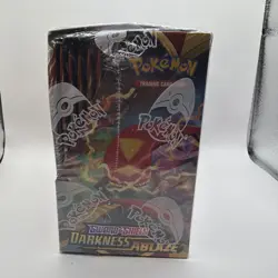 2020 Pokemon Sword & Shield Darkness Ablaze Factory Sealed Booster Box - Image 3