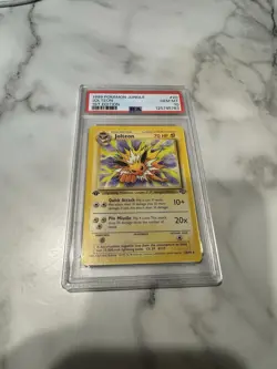 Pokemon Jolteon 20/64 1st Edition Jungle Psa 10 - Image 1