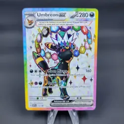 Pokemon TCG Umbreon ex SVP 176 Black Star Promo Full Art NM - Image 1