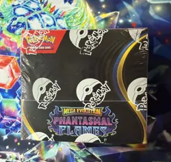 Pokemon Mega Evolution: Phantasmal Flames - Booster Box - English-Factory Sealed - Image 1