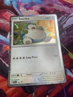 Pokemon TCG Snorlax SVP 122 Cosmos Holo Twilight Masquerade Promo NM (B) - Image 1