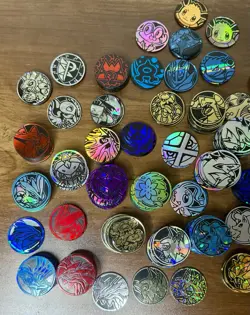 Pokemon Coin Lot x185 RARE! TCG Coins - Image 5