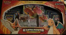 Pokemon TCG XY Evolutions Kanto Power Collection Box Dragonite Pidgeot EX Sealed - Image 1