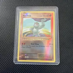 Reverse Holo Machop #57/108 Common XY - Evolutions Pokemon - Image 1