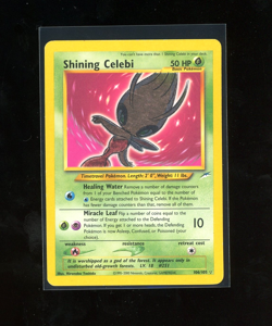 2002 Neo Destiny Shining Celebi 106/105 Holo Foil Pokemon Secret Rare - Image 1