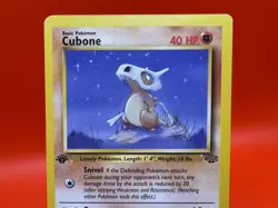 Cubone NM Condition - Pokemon 1st Edition Jungle Set 1999 - Common Ungraded - Image 2