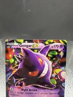 Gengar EX 34/119 (NM) - 2014 XY Phantom Forces - Ultra Rare Holo Pokemon TCG - Image 3