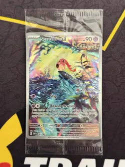 Scream Tail #065 Scarlet & Violet Black Star Pokemon Center Stamped Promo SEALED - Image 1