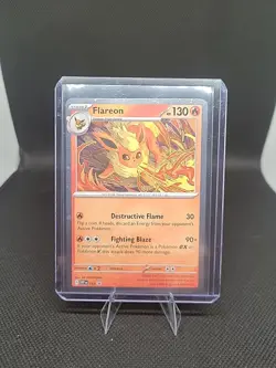 Flareon SVP 167 Cosmos Holo Black Star Promo Pokemon TCG Near Mint - Image 1
