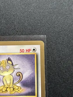 Meowth Gold Border Jungle 1999 Pokemon Card Fruit Roll-Ups Promo 56/64 - Image 2