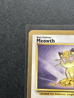 Meowth Gold Border Jungle 1999 Pokemon Card Fruit Roll-Ups Promo 56/64 - Image 3