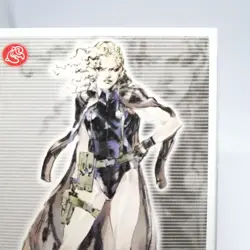 49 Fortune Metal Gear Solid 2 Menko SLAMMER Card Size 8.2cm x 5.4cm KONAMI - Image 3