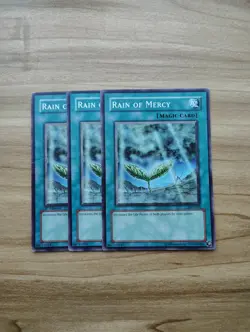 Yu-Gi-Oh! - Rain Of Mercy - 3X - Full Playset - Image 1