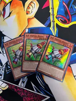 R.B. VALCan Rocket 3x - DUAD-EN092 - 1st Edition - Super Rare - NM - Yugioh - Image 1