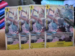 4x One Piece TCG Yamato ST28-005 EN SR NM - Image 1