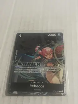 Rebecca Winner Pack Vol. 2 One Piece Foil Promo OP04-092 - Image 1