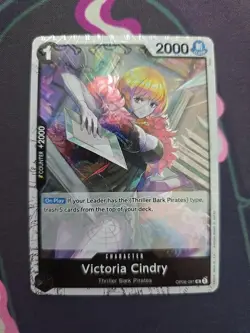 One Piece Card PRB The Best - Victoria Cindry (OP06-091) pirate flag Foil - Image 1