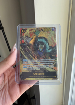 Crocodile Alternate Art Foil OP14-120 The Azure Sea's Seven One Piece - Image 1