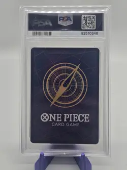 Shanks Alt. Art OP06-007 One Piece Wings of the Captain EN PSA 10 GEM MINT - Image 2