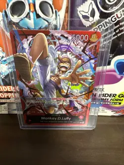 One Piece ST21-001 Monkey D Luffy Leader Gear 5 English Edition - Image 1