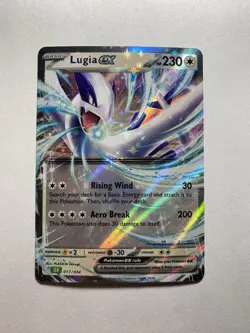 Pokemon TCG Lugia EX 017/034 Trading Card Game Classic Holo NM - Image 1
