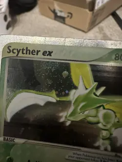 Scyther ex 102/109 Ruby and Sapphire Holo Ultra Rare Pokemon TCG - Image 2