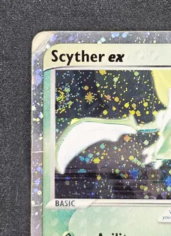 Scyther ex 102/109 Ruby and Sapphire Holo - Vintage Pokemon TCG Card - Image 3