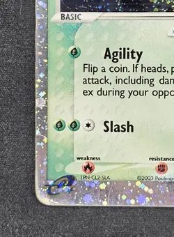 Scyther ex 102/109 Ruby and Sapphire Holo - Vintage Pokemon TCG Card - Image 5