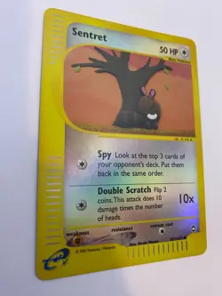 Pokemon Card - Reverse-Holo Sentret 107/147 Aquapolis *MP* e-Card Common - Image 4