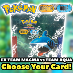 Pokemon EX TEAM MAGMA VS TEAM AQUA Choose Your Card! 2003 E SERIES NM/LP ENGLISH - Image 1
