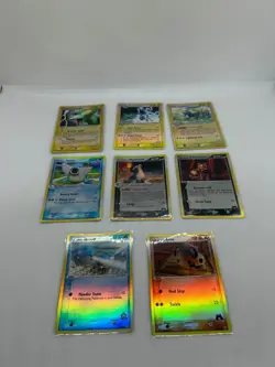 Pokemon Lot of (8) Team Aqua vs. Team Magma Reverse Foil Cards LP-NM - Image 1