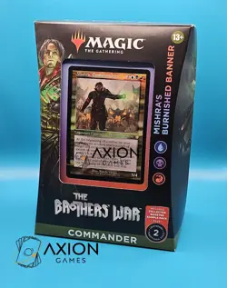 Mishra's Burnished Banner - MTG Deck - Brothers' War - Brand New - Sealed - Image 1