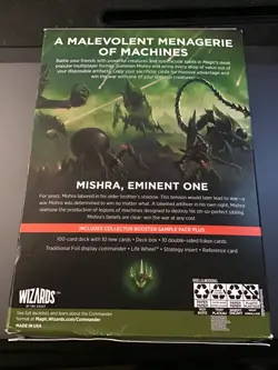 MTG Sealed Commander Deck The Brothers War Mishra's Burnished Banner - Image 2