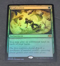 Exploration, Foil, Dominaria Remastered, Magic the Gathering MTG - Image 2