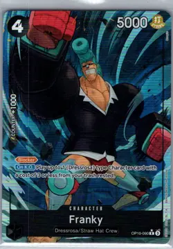 Franky (Alt Art) OP10-090 English Royal Blood - One Piece Card - NM - Image 1