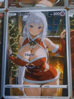 Beautiful Waifu 6 Card Lot - Anime Goddess Cards Fubuki Hinata Sakura Emilia - Image 5