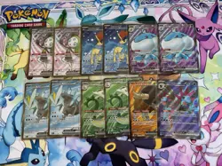 Pokemon Cards Full Art Lot Scarlet Violet Sword Shield NM Full Art Rare V ex - Image 5