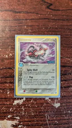 Pokemon Card Forretress 6/115 Unseen Forces Reverse Holo ( LP+) Rare EX Era - Image 1