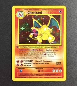 DIY Pokemon Cards PTCG Base Set 1st Edition Charizard Venusaur blastoise Mewtwo - Image 1