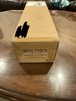 One Piece Card Game English Version 1st Anniversary Set SEALED - VERY RARE - Image 1