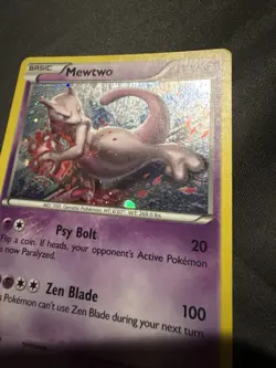 Mewtwo - Black Star Promo XY101 Cosmos Holo Pokemon 151 Card - Image 2