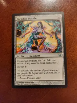 MTG Paradise Mantle Modern Masters Regular Card Near Mint Condition - Image 1