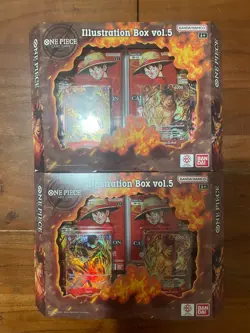 One Piece Card Game Illustration Box Vol. 5 [x2 BOXES] - FAST SHIPPING - Image 1