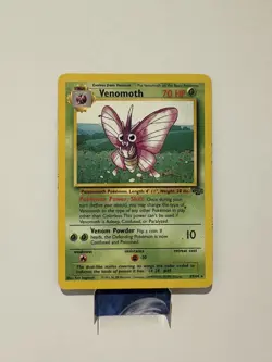 Pokemon TCG Venomoth Jungle Card 29/64 Regular Rare LP - Image 1